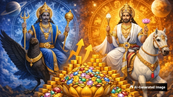 Venus Saturn Make Kendra Trikon Rajyog 2026 List Of Lucky Zodiac Signs Venus Saturn Make Kendra Trikon Rajyog 2026 List Of Lucky Zodiac Signs