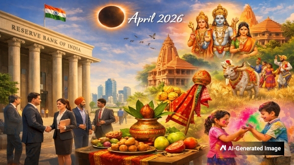 April 2026 Calendar Complete List of Festivals Bank Holidays and Important Dates