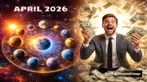 April 2026 Monthly Horoscope Planet Transits in April Make These Four Zodiac Signs Rich
