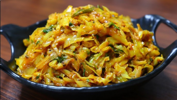 Muttaikose Masala Fry Recipe How to Make Cabbage Spicy Masala