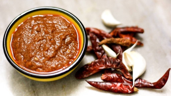 Vara Milagai Chutney How To Make Dry Chilli Chutney Recipe