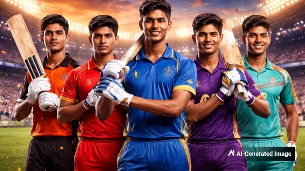 IPL 2026 Top Five Youngest Players In IPL 2026 One is from Chennai Super Kings