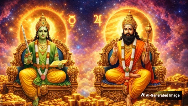 Jupiter Mercury Make Navpancham Rajyog 2026 These Zodiac Signs Get More Money Benefits