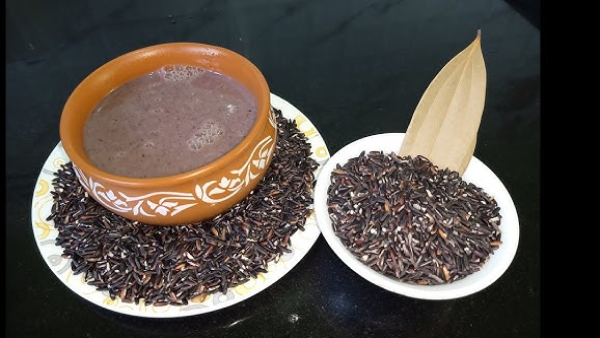 Black Rice Kanji How To Make Karuppu Kavuni Vegetable Kanji For Weight Loss