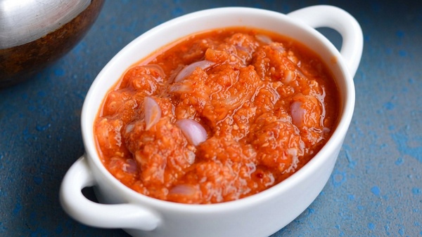 No Gas No Oil No Boil Recipe How To Make Tomato Onion Pachadi