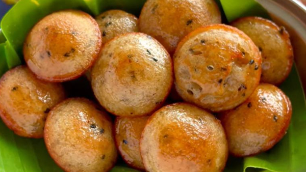 Rava Appam How To Make Sweet Rava Appam Recipe