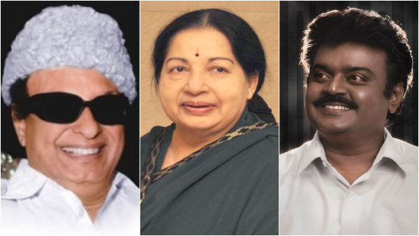 Tamil Nadu Election 2026 Actors Who Turned Successful Politicians from Tamil Nadu
