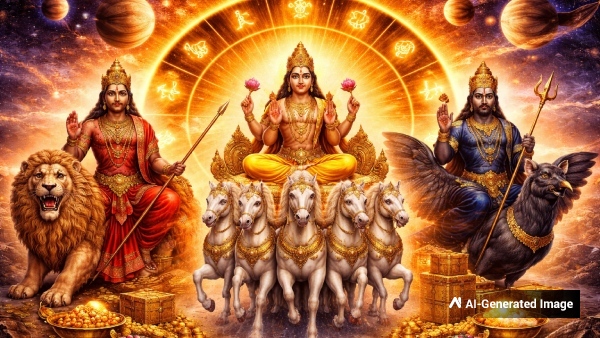 Sun Mars Saturn Make Trigrahi Yog On 02 April 2026 These Zodiac Signs Will Get Financial Benefits