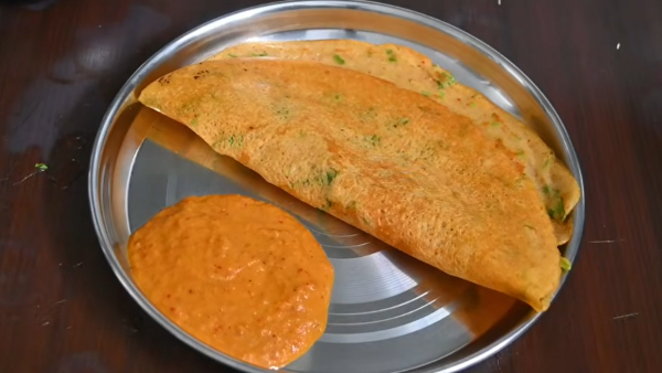 Adai Dosa With Kathirikai Chutney How To Make Adai Dosa With Brinjal Chutney Adai Dosa With Kathirikai Chutney How To Make Adai Dosa With Brinjal Chutney
