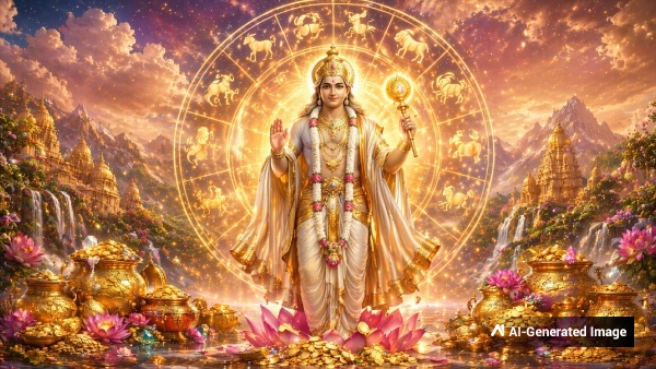 Akshaya Tritiya 2026 5 Rajyoga Formed After 100 Years - List Of Lucky Zodiac Signs