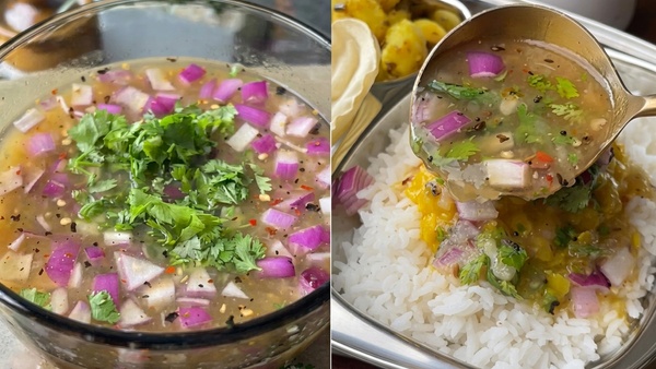 Andhra Style Raw Mango Rasam How To Make Mamidikaya Pachi Pulusu