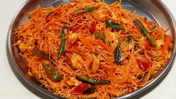 Egg Semiya How To Make Vegetable Egg Semiya Recipe