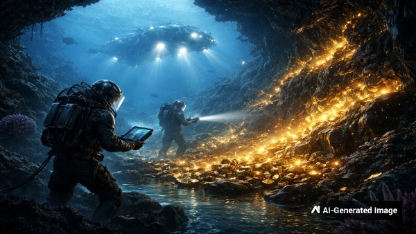 Scientists discover Earth s Secret Gold Factory Deep Under Pacific Ocean