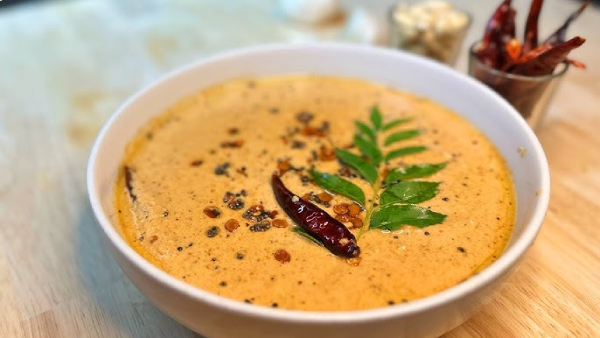 Peanut Chutney Without Coconut Recipe How to Make at Home in Tamil