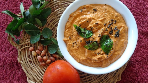 Peanut Chutney How To Make Verkadalai Thakkali Chutney Recipe