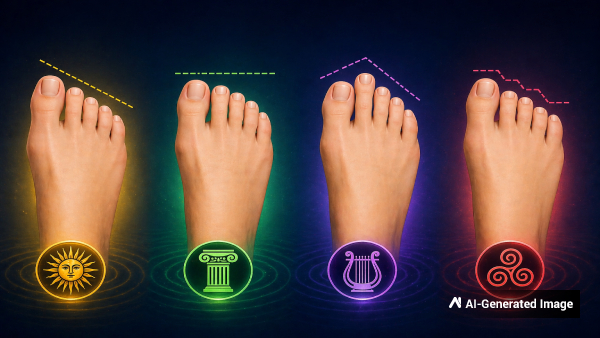 Personality Test What Your Toes Shape Says About Your Personality