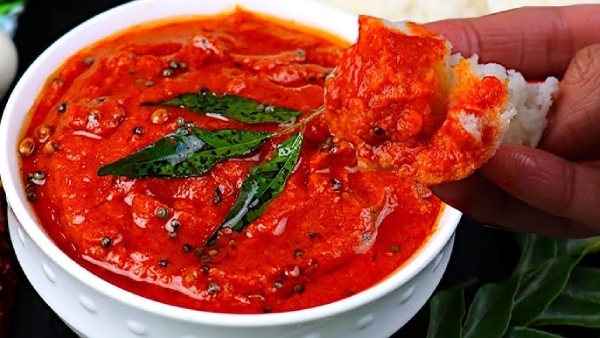 Thanjavur Rosapoo Chutney Recipe How to Make Thanjavur Roja Poo Chutney