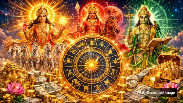 Trigrahi Yoga on May 2026 List of Three Lucky Zodiac Signs