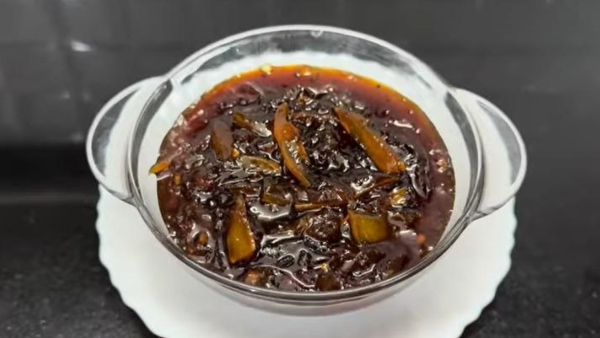 Tamil New Year Special Manga Pachadi How To Make Sweet Raw Mango Pachadi Recipe