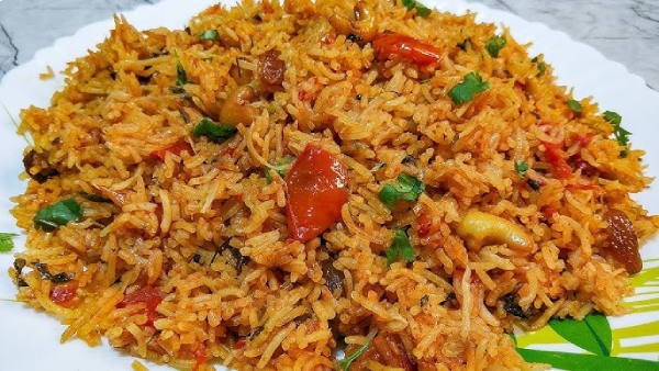 Tomato Pulao Recipe How to Make Thakkali Pulao Recipe