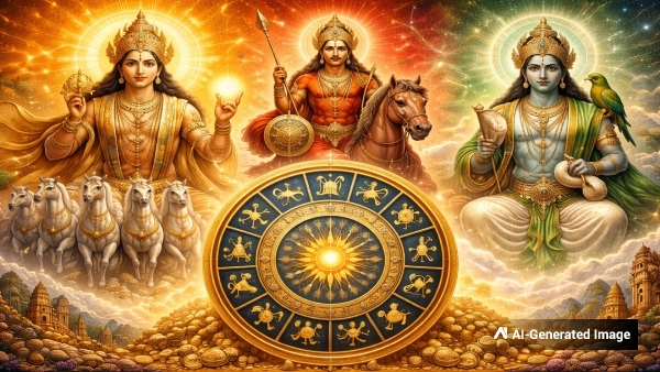 Trigrahi Yoga on May 2026 List of Three Lucky Zodiac Signs