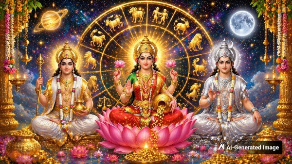 Venus Moon Make Vaibhav Lakshmi Rajyog 2026 These Zodiac Signs Luck Will Shine