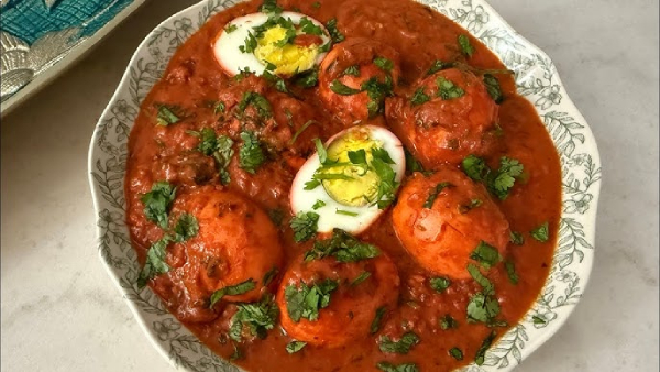 Egg Butter Masala Recipe How to Make at Home in Tamil