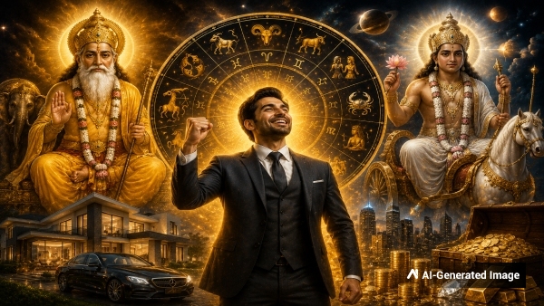 Gajalakshmi Rajayoga on May 2026 List of Three Lucky Zodiac Signs