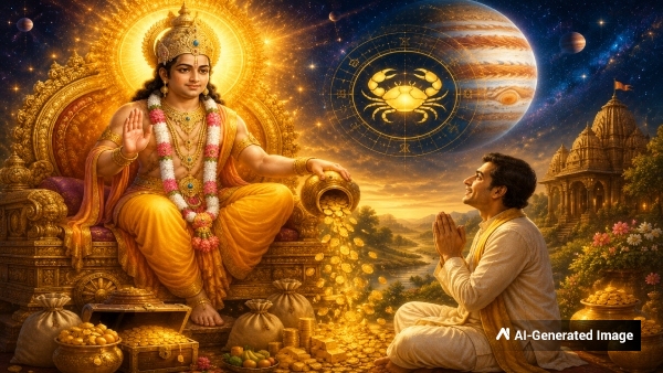 Jupiter Transit in Cancer 2026 List of Four Lucky Zodiac Signs