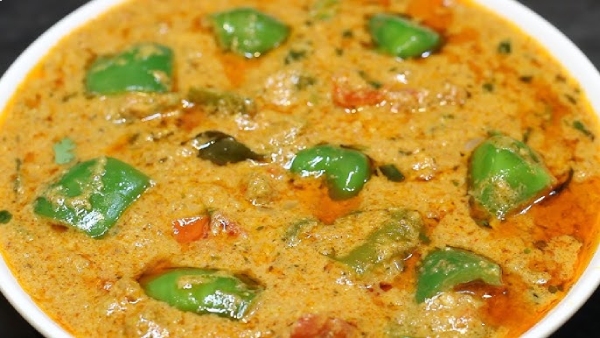 Capsicum Kurma Recipe How to Make at Home in Tamil Capsicum Kurma Recipe How to Make at Home in Tamil