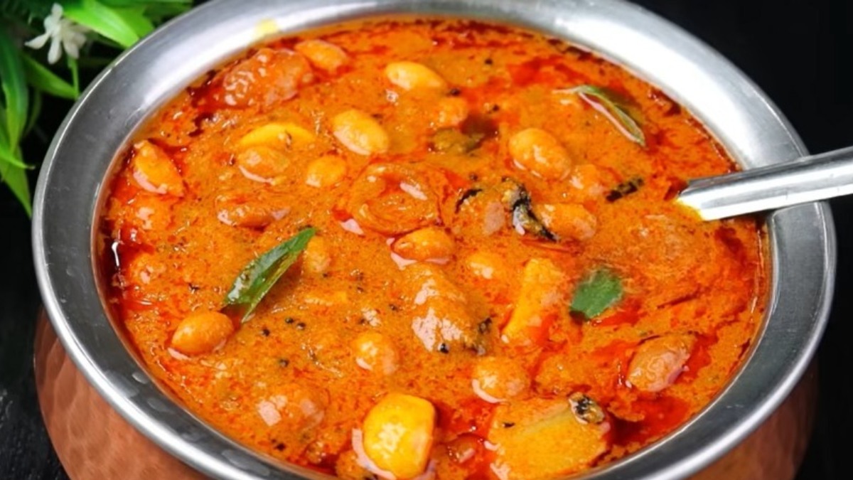 உருளைக்கிழங்கும், வேர்க்கடலையும் வெச்சு.. ஒருவாட்டி இப்படி குழம்பு செய்யுங்க.. 3 நாள் வரை வெச்சு சாப்பிடலாம்..