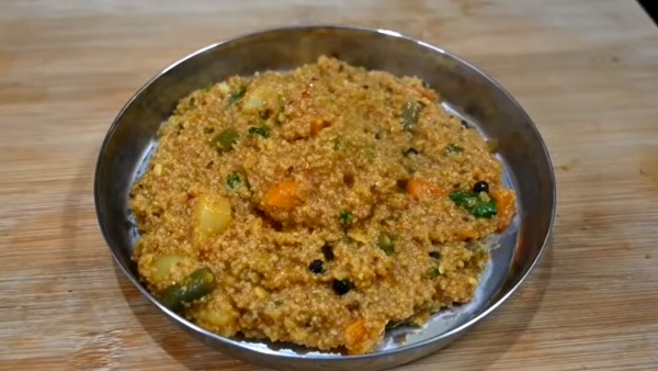 Gothumai Rava Kichadi How To Make Wheat Rava Kichadi Recipe