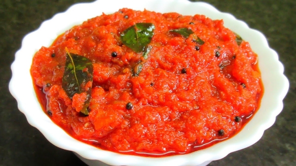 Punjabi Tomato Chutney Recipe How to Make at Home in Tamil