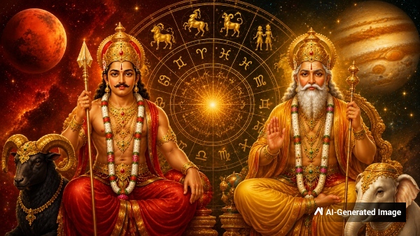 Mars Jupiter Make Tri Ekadash Yoga In June 2026 List Of Lucky Zodiac Signs Mars Jupiter Make Tri Ekadash Yoga In June 2026 List Of Lucky Zodiac Signs