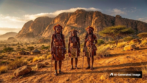Women of This Tribe Bath Only Once in Their Entire Life