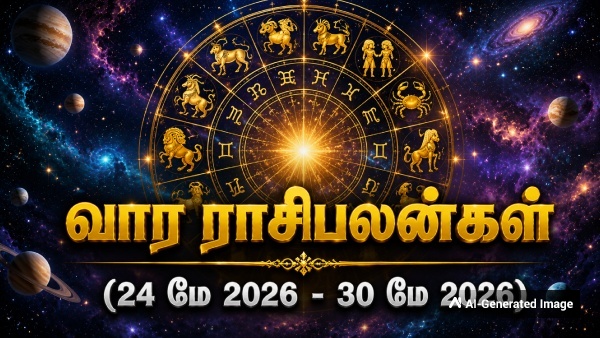 Weekly Horoscope For 24 May 2026 To 30 May 2026 In Tamil Weekly Horoscope For 24 May 2026 To 30 May 2026 In Tamil