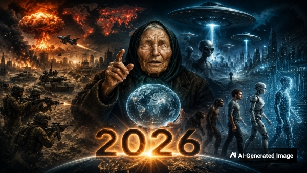 Baba Vanga Shocking 2026 Predictions World War 3 Rise of AI Natural Disasters and Alien Visit