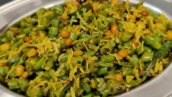 Beans Pattani Poriyal Recipe How to Make at Home in Tamil Beans Pattani Poriyal Recipe How to Make at Home in Tamil