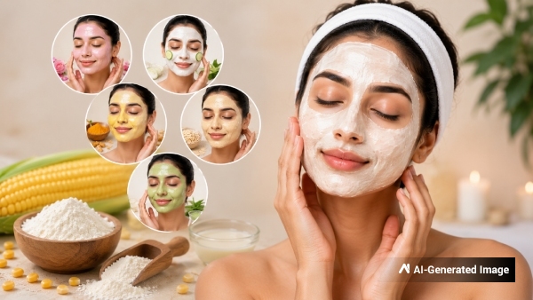 Skin Care Tips Top 5 Cornflour Face Packs For Glowing Skin