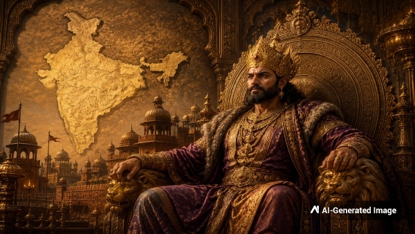 Who was the first ruler of the Delhi sultanate