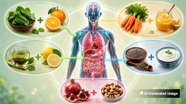 5 Powerful Food Combinations a Health Coach Recommends for Maximum Health Benefits