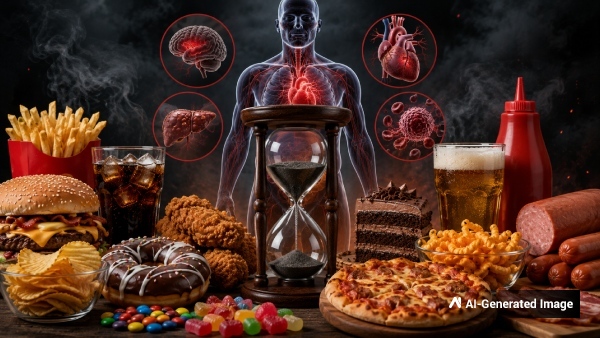 Doctor Lists Top 5 Foods That Decrease Lifespan