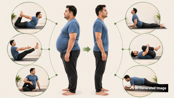 International Yoga Day 2026 Top 6 Yoga Poses To Reduce Heavy Belly International Yoga Day 2026 Top 6 Yoga Poses To Reduce Heavy Belly