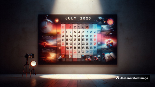 July 2026 Calendar Important Days and Festivals in July 2026