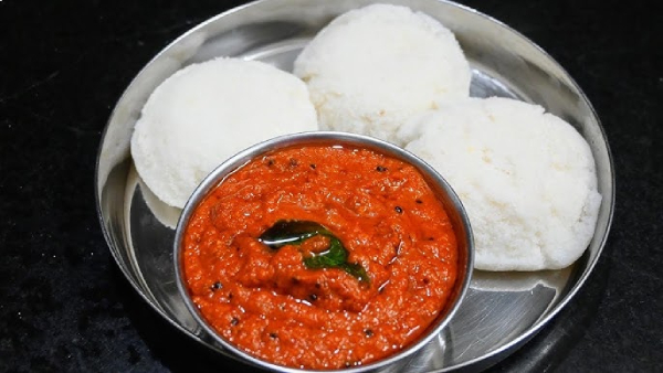 Karnataka Kempu Chutney Recipe How to Make at Home in Tamil