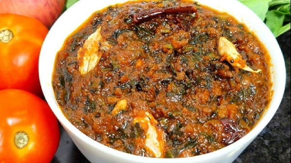 Andhra Keerai Thokku Recipe How to Make at Home in Tamil