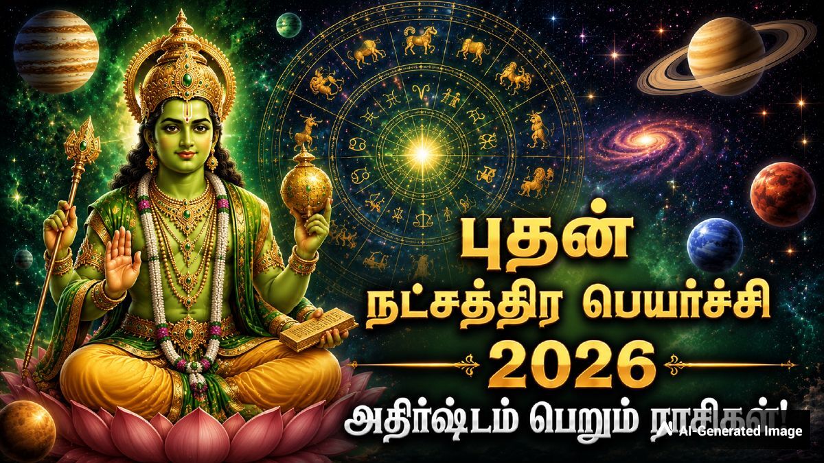 புதன் நட்சத்திர மாற்றத்தால் இன்னும் 2 நாட்களில் சிம்மம் உள்ளிட்ட 3 ராசிக்கு ஜாக்பாட் அடிக்கப்போகுது!