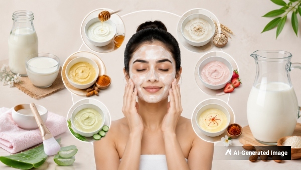 Top 5 DIY Milk Face Packs To Improve Skin Complexion