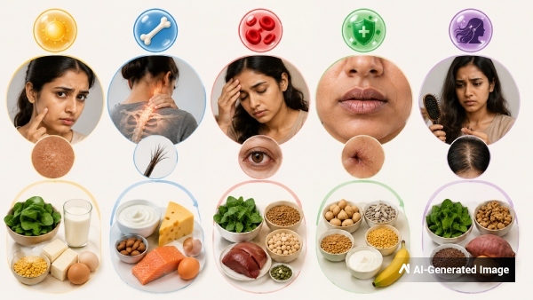 Doctor Shares Early Signs Of Top 5 Nutritional Deficiencies In India And Food To Prevent Them Doctor Shares Early Signs Of Top 5 Nutritional Deficiencies In India And Food To Prevent Them