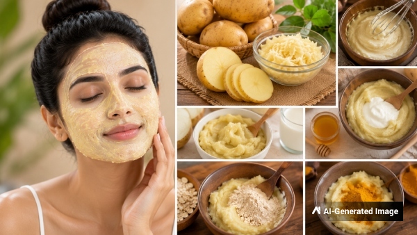 Top 5 Best DIY Homemade Potato Face Masks For Skin Whitening